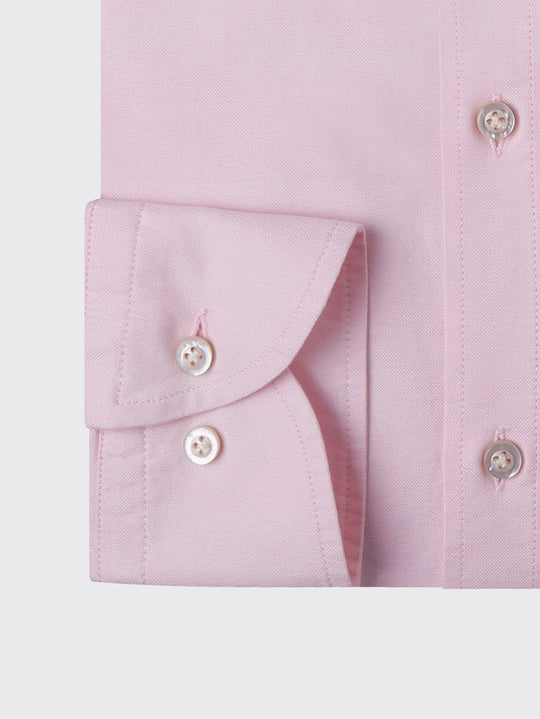 PLAIN WASHED OXFORD REGULAR FIT SHIRT - Roban