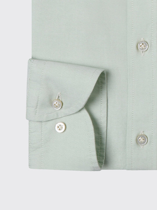 PLAIN WASHED OXFORD REGULAR FIT SHIRT - Roban