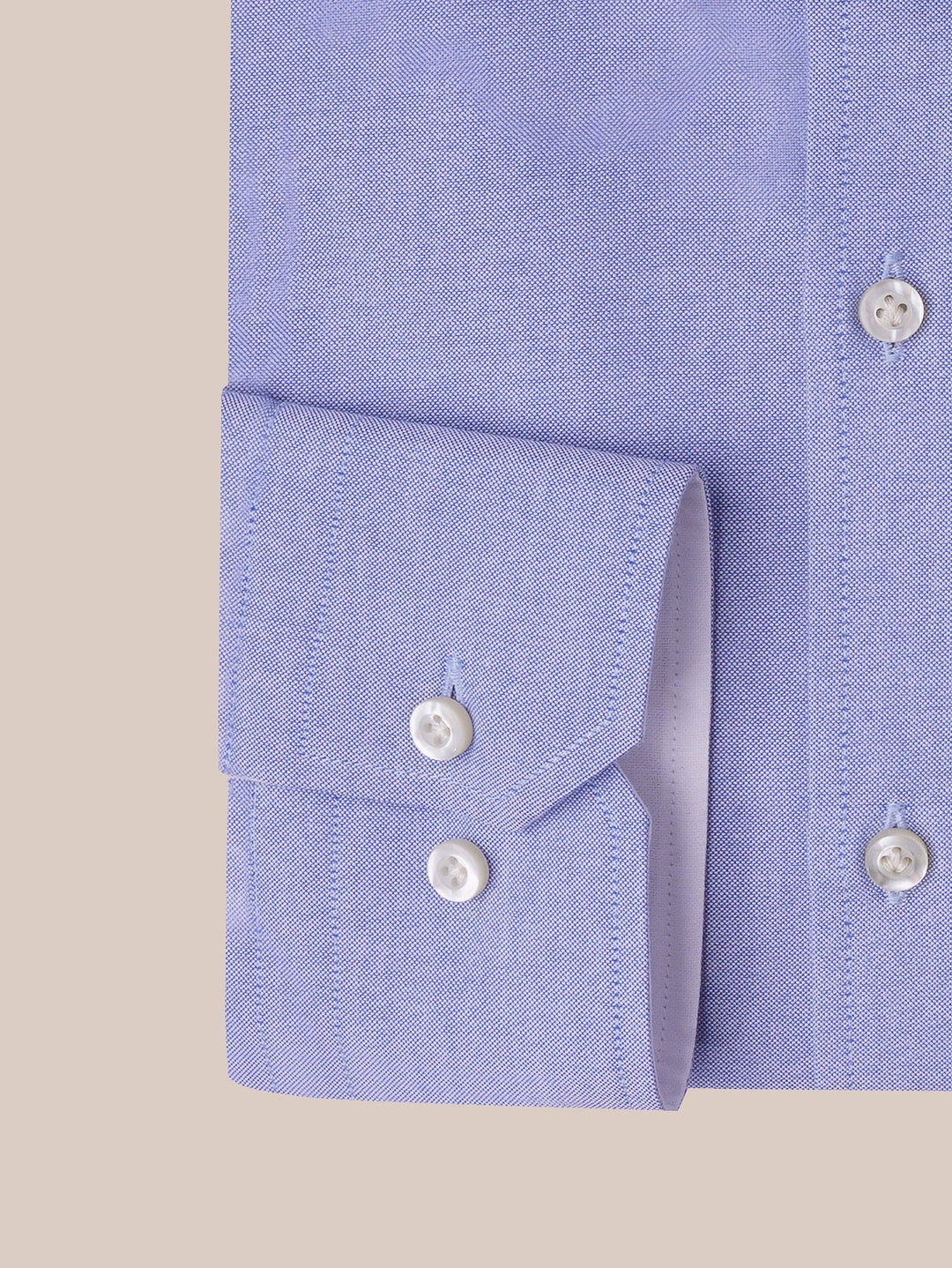 PLAIN WASHED OXFORD REGULAR FIT SHIRT - Roban