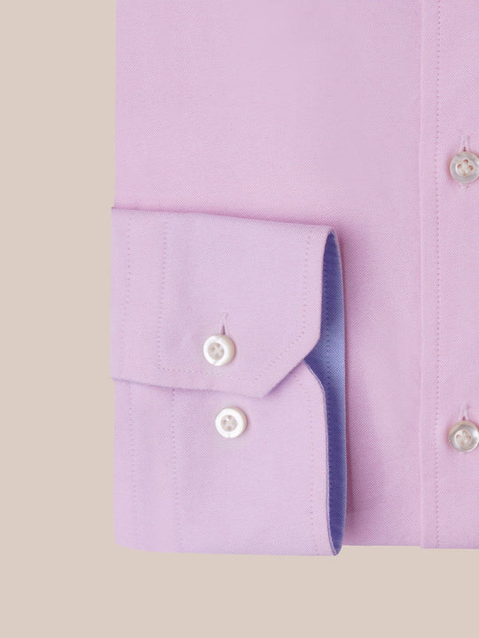 PLAIN WASHED OXFORD REGULAR FIT SHIRT - Roban