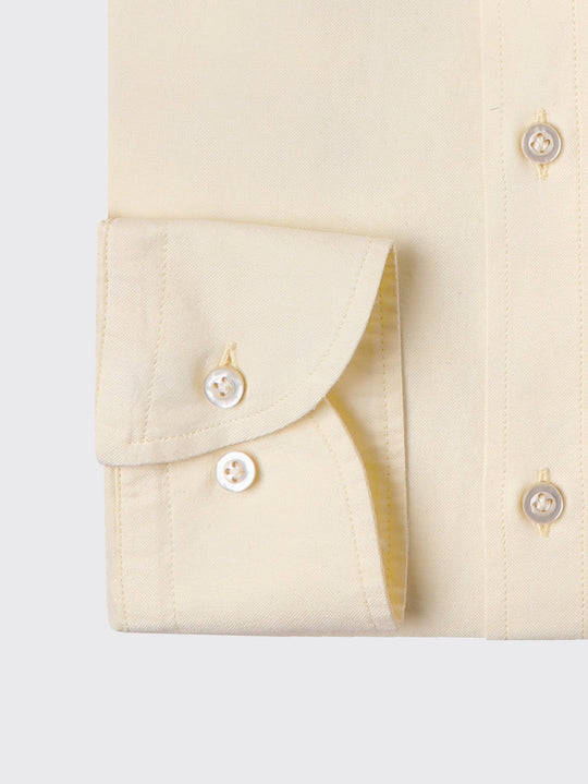 PLAIN WASHED OXFORD REGULAR FIT SHIRT - Roban
