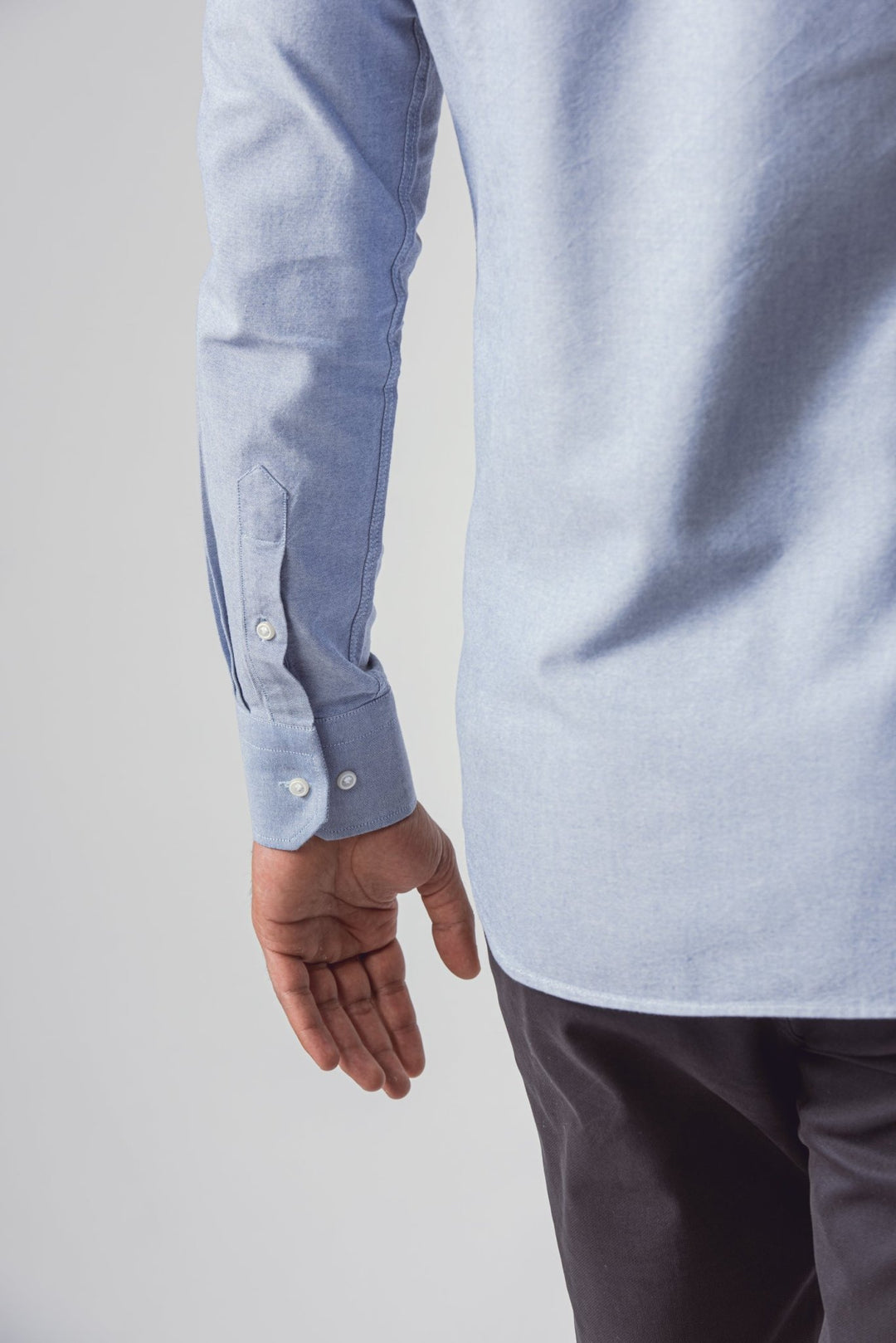 PLAIN WASHED OXFORD SLIM FIT SHIRT - Roban
