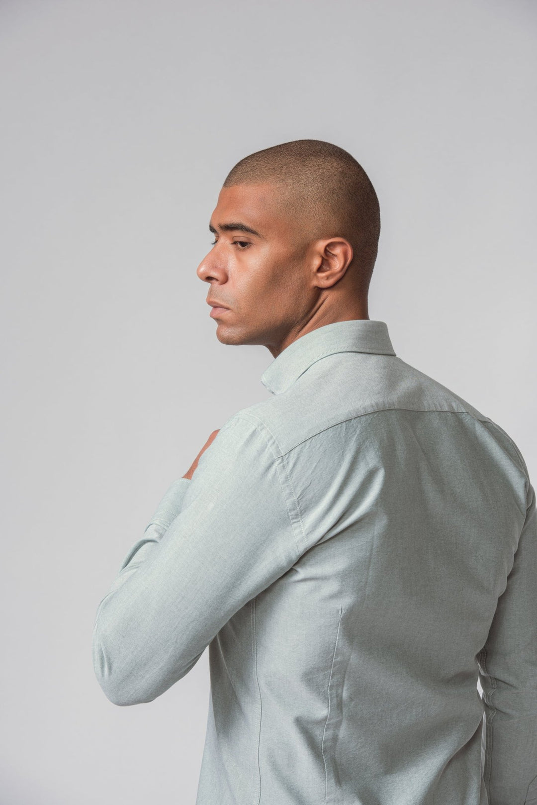PLAIN WASHED OXFORD SLIM FIT SHIRT - Roban