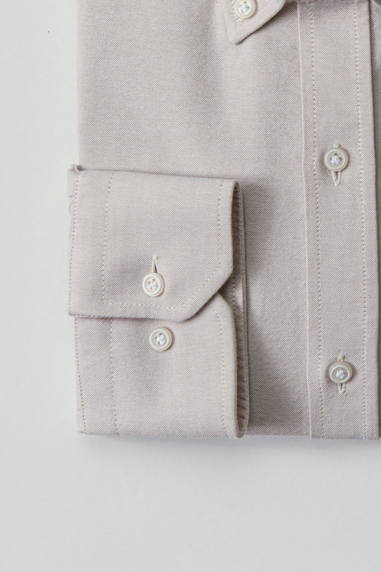 PLAIN WASHED OXFORD SLIM FIT SHIRT - Roban