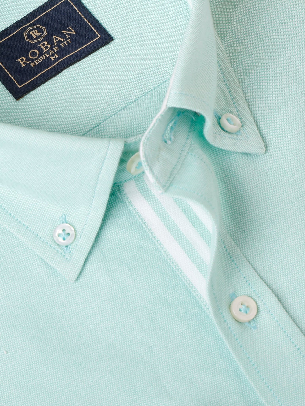 PLAN WASHED OXFORD REGULAR FIT SHIRT - Roban