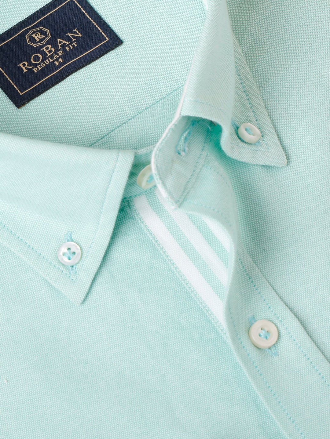 PLAN WASHED OXFORD REGULAR FIT SHIRT - Roban