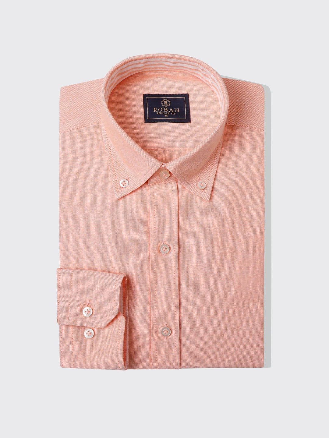PLAN WASHED OXFORD REGULAR FIT SHIRT - Roban