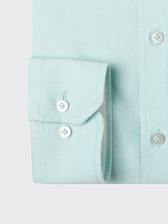 PLAN WASHED OXFORD REGULAR FIT SHIRT - Roban