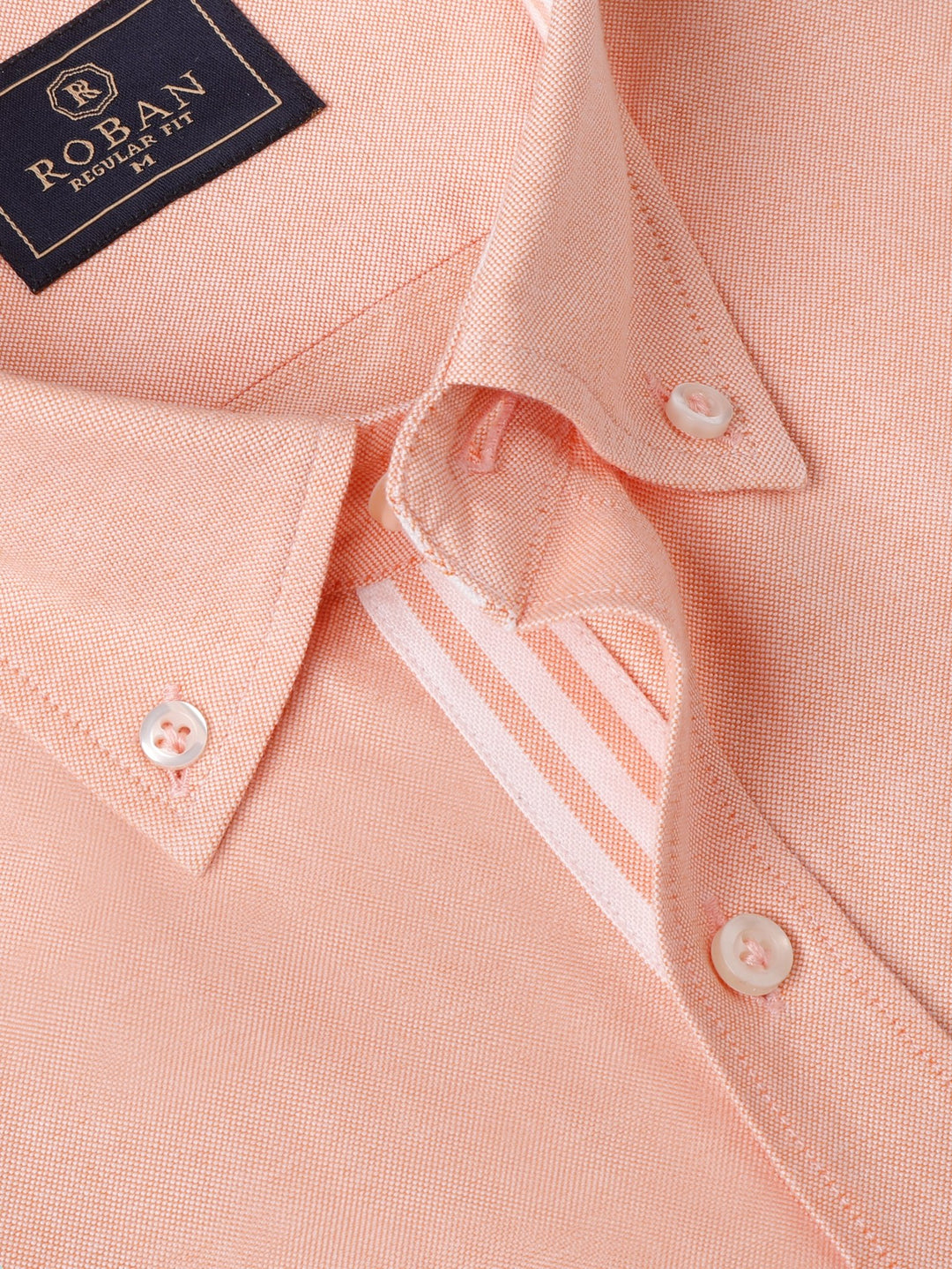 PLAN WASHED OXFORD REGULAR FIT SHIRT - Roban