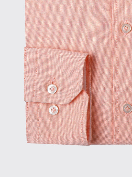 PLAN WASHED OXFORD REGULAR FIT SHIRT - Roban