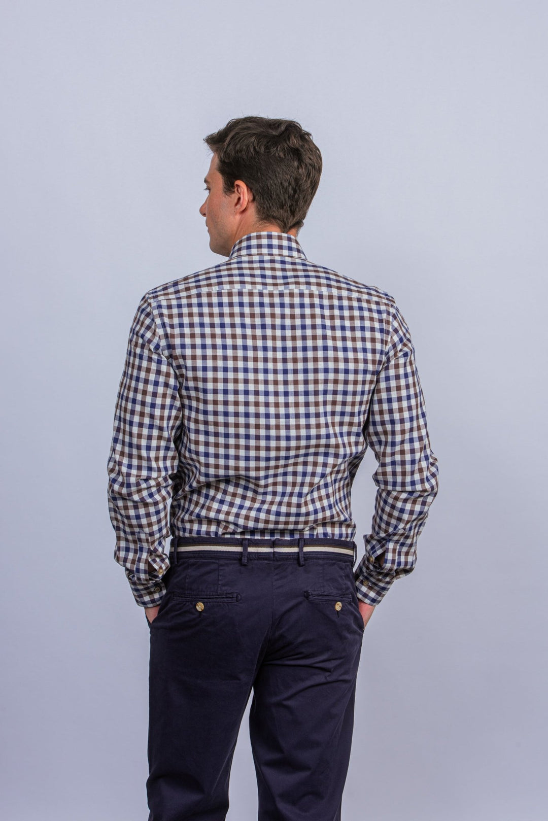 Regular Fit Checked Cotton shirt - Roban