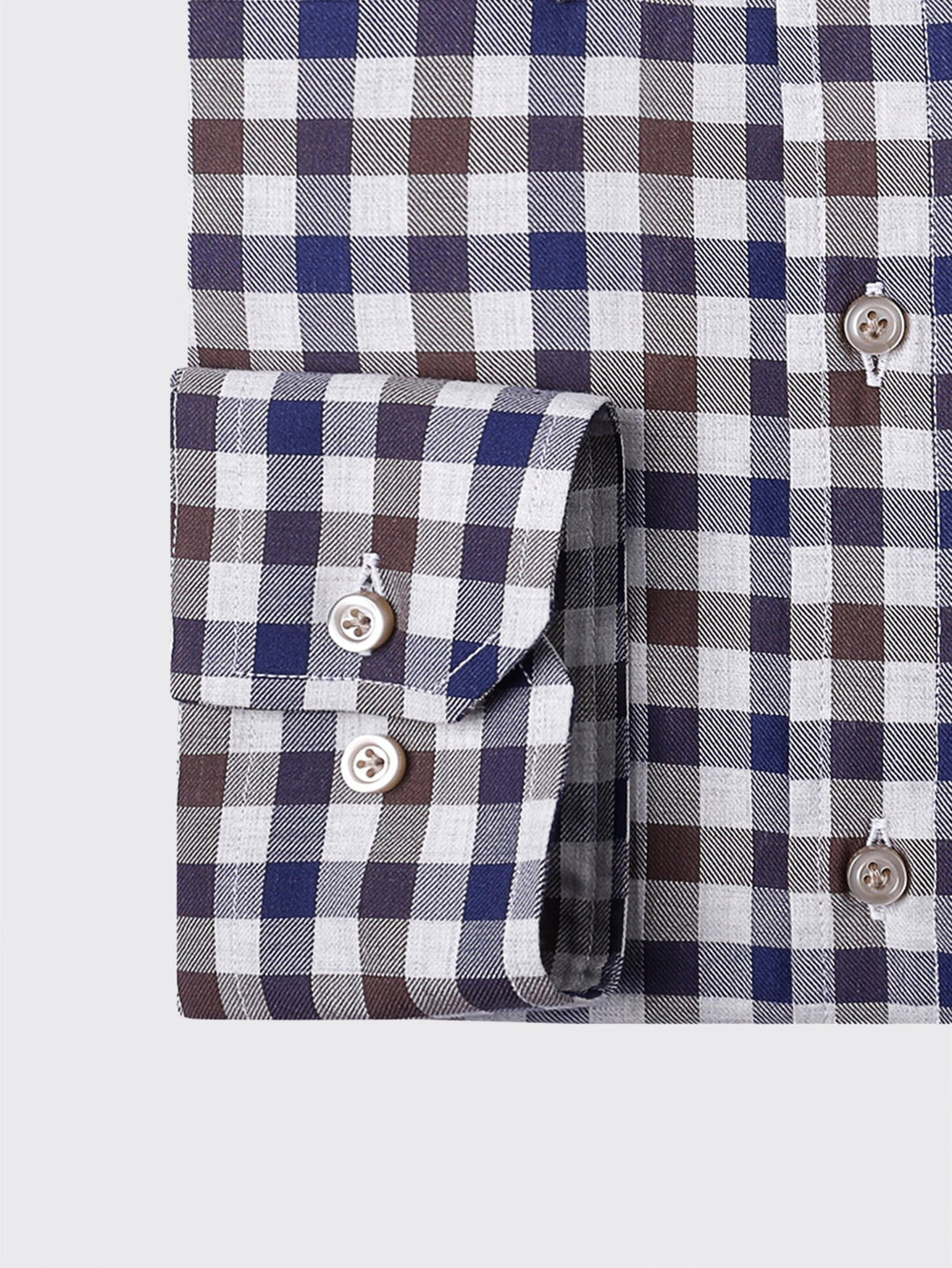 Regular Fit Checked Cotton shirt - Roban