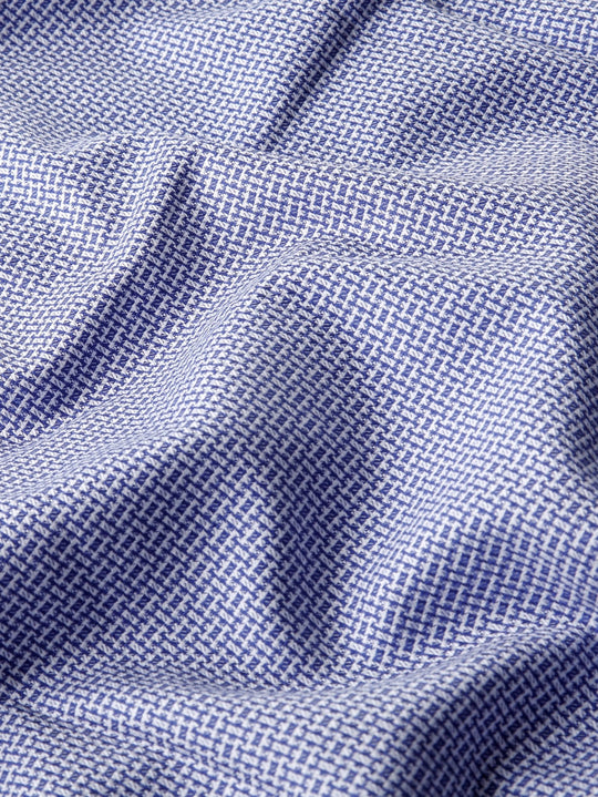 Regular Fit Textured Cotton Shirt - Roban