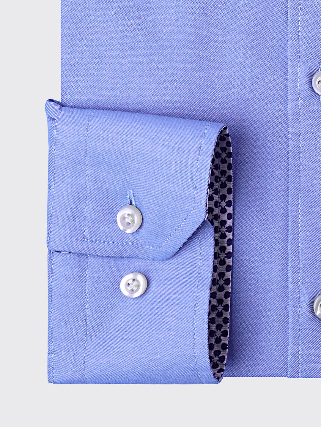 MICRO-RIBBED REGULAR FIT COTTON SHIRT
