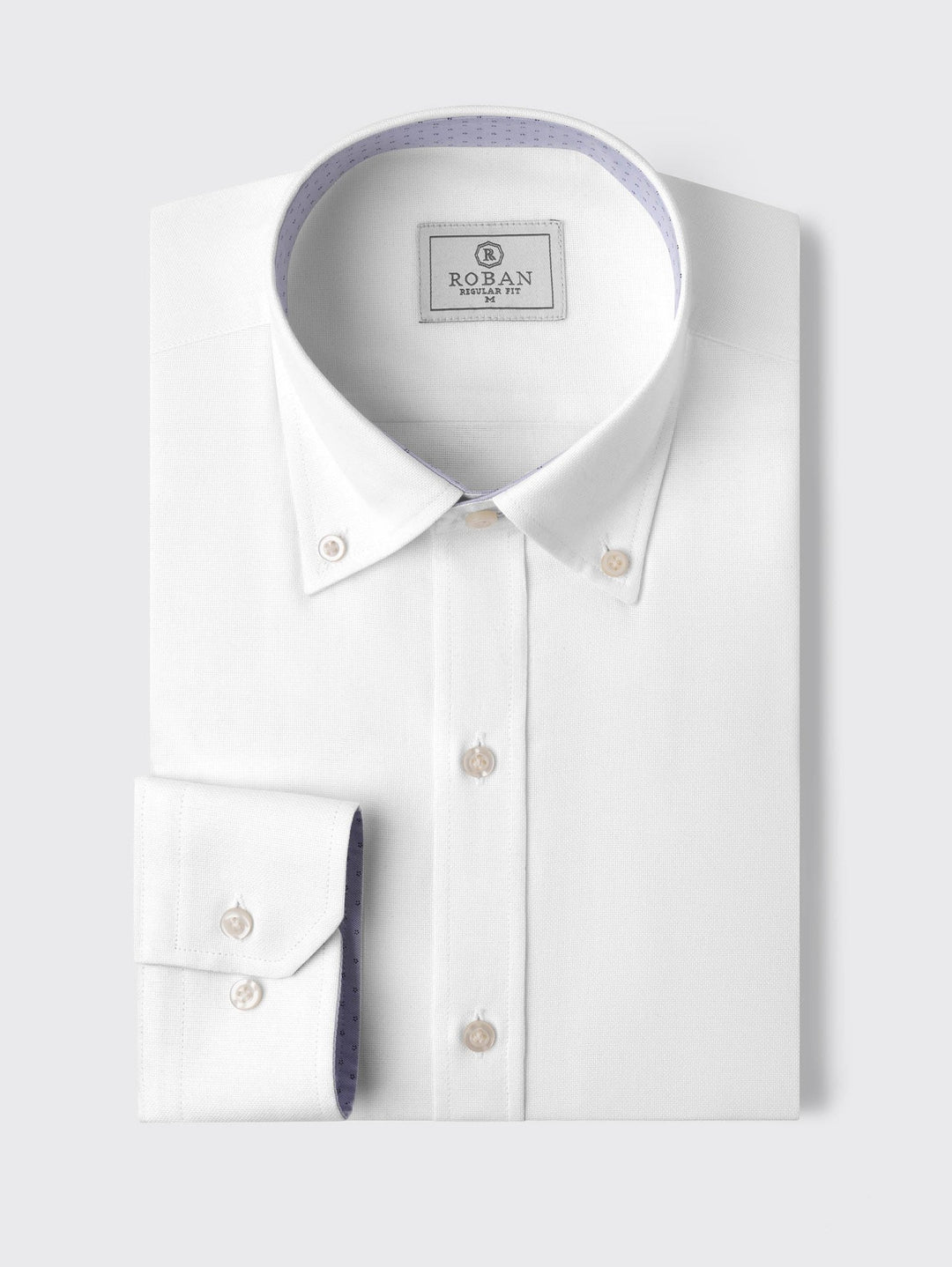 ROYAL OXFORD COTTON REGULAR FIT SHIRT - Roban