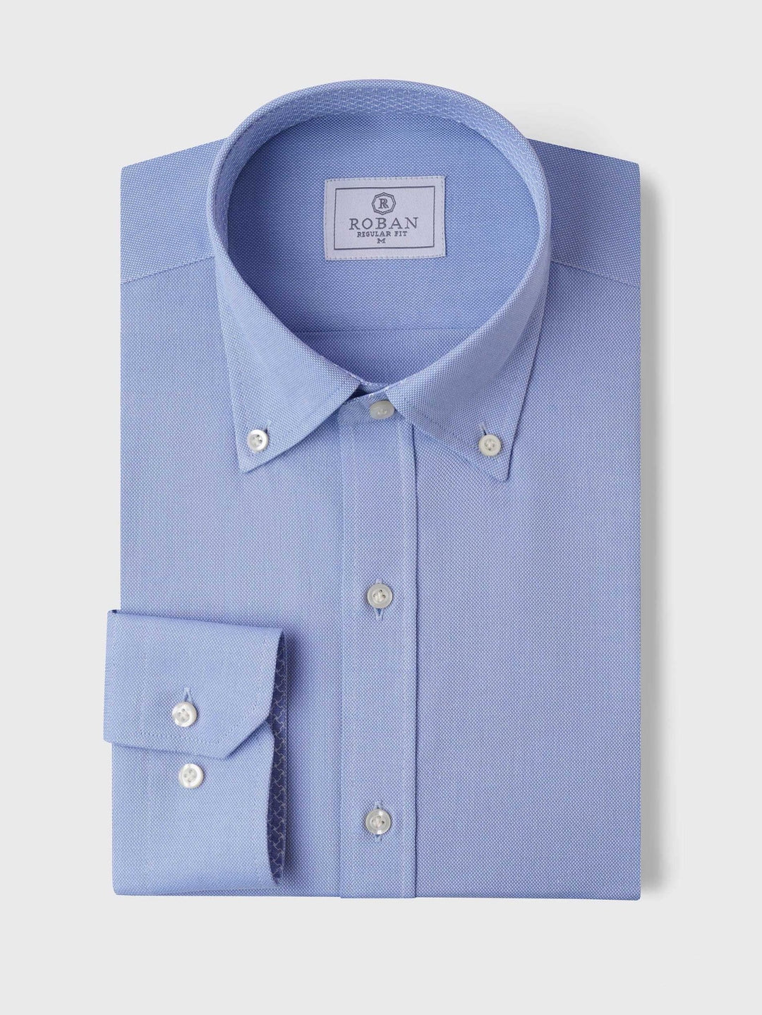 ROYAL OXFORD COTTON REGULAR FIT SHIRT - Roban