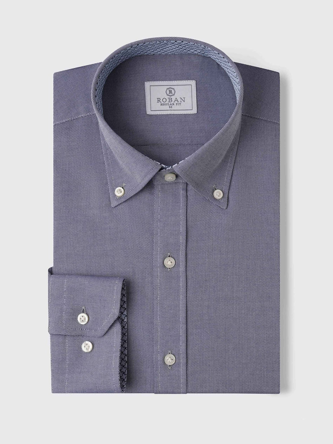 ROYAL OXFORD COTTON REGULAR FIT SHIRT - Roban