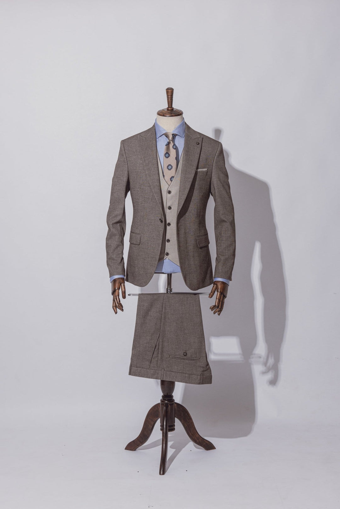 SLIM FIT 3 PIECES SUIT - Roban