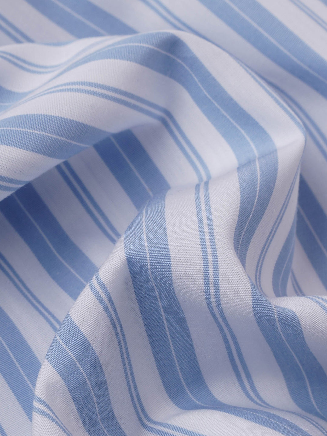 STRIBED COTTON REGULAR FIT SHIRT - Roban