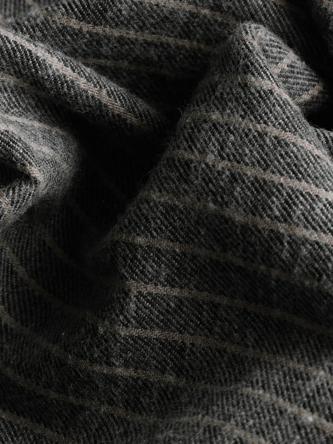 STRIBED FLANNEL REGULAR FIT SHIRT - Roban