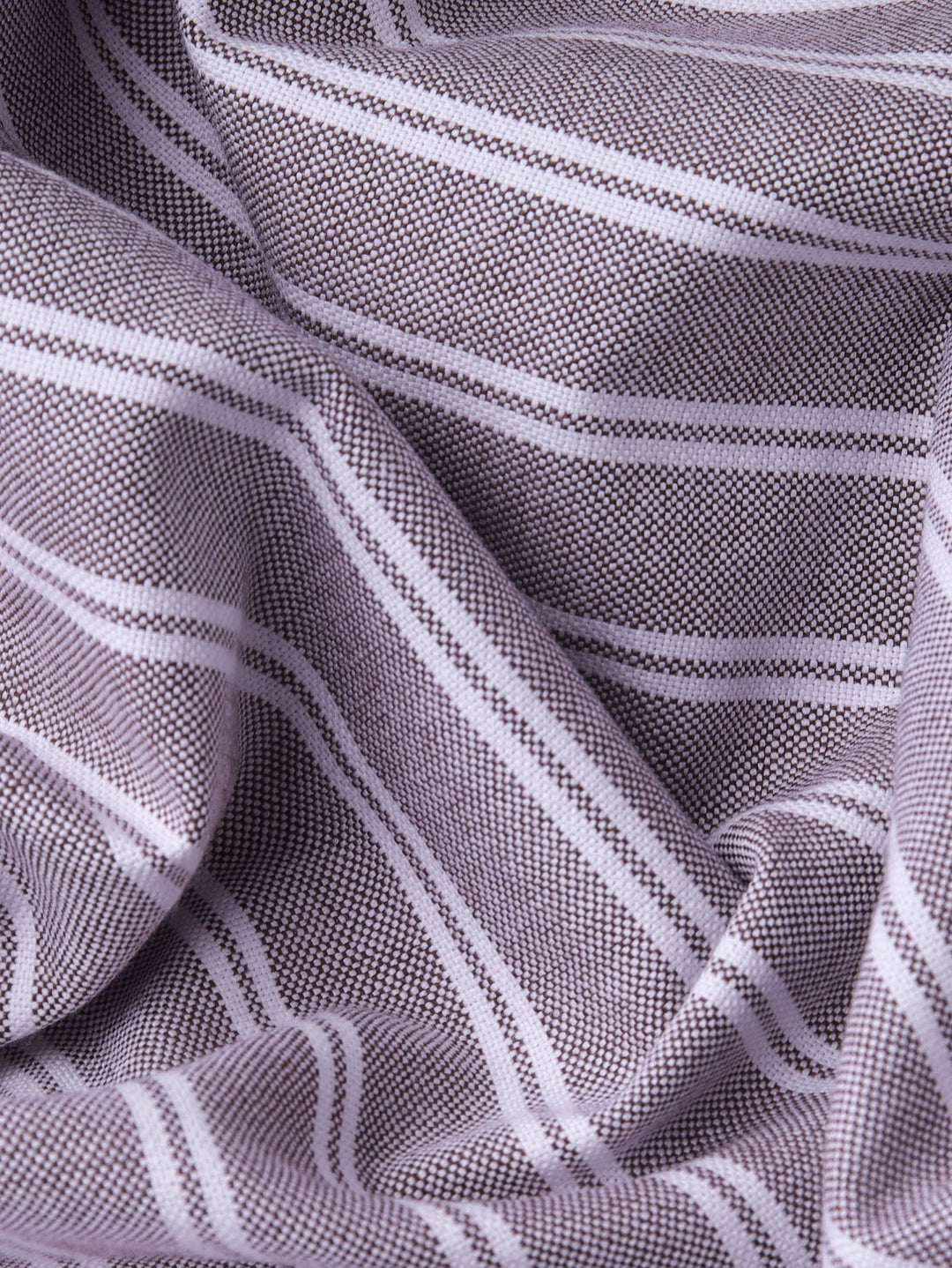 STRIBED WASHED OXFORD REGULAR FIT SHIRT - Roban