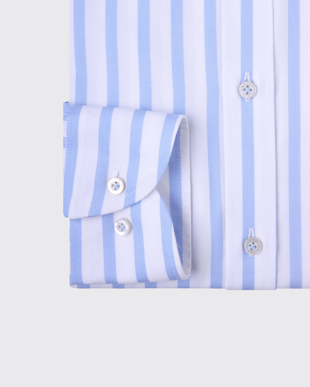 STRIPED COTTON REGULAR FIT SHIRT - Roban