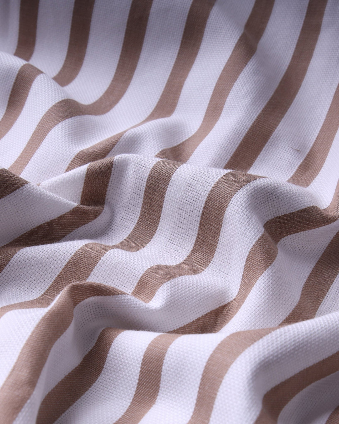 STRIPED COTTON REGULAR FIT SHIRT - Roban