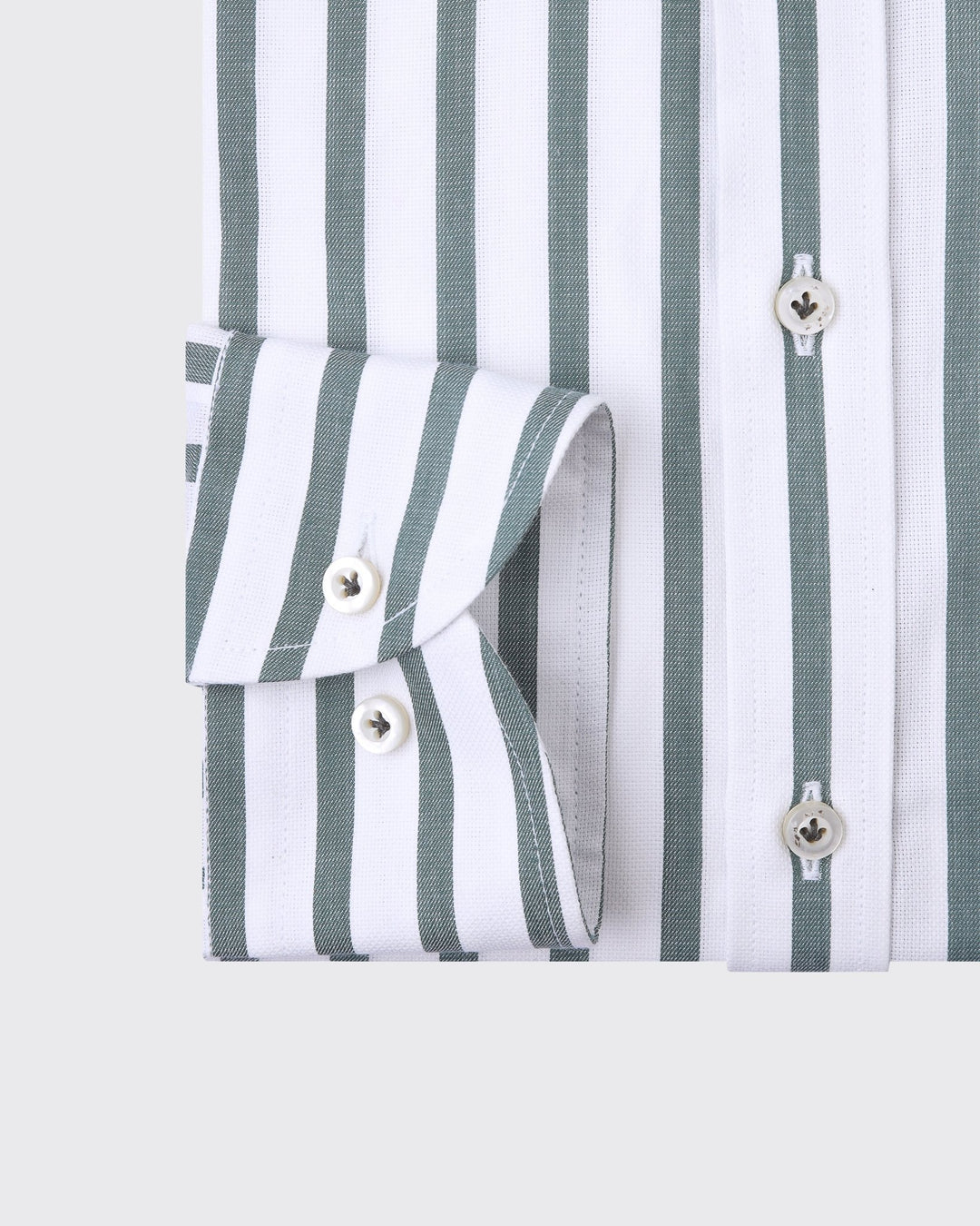 STRIPED COTTON REGULAR FIT SHIRT - Roban