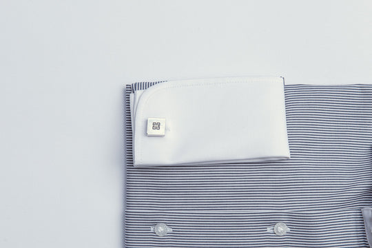 Striped Regular Fit Poplin Cufflink Shirt - Roban
