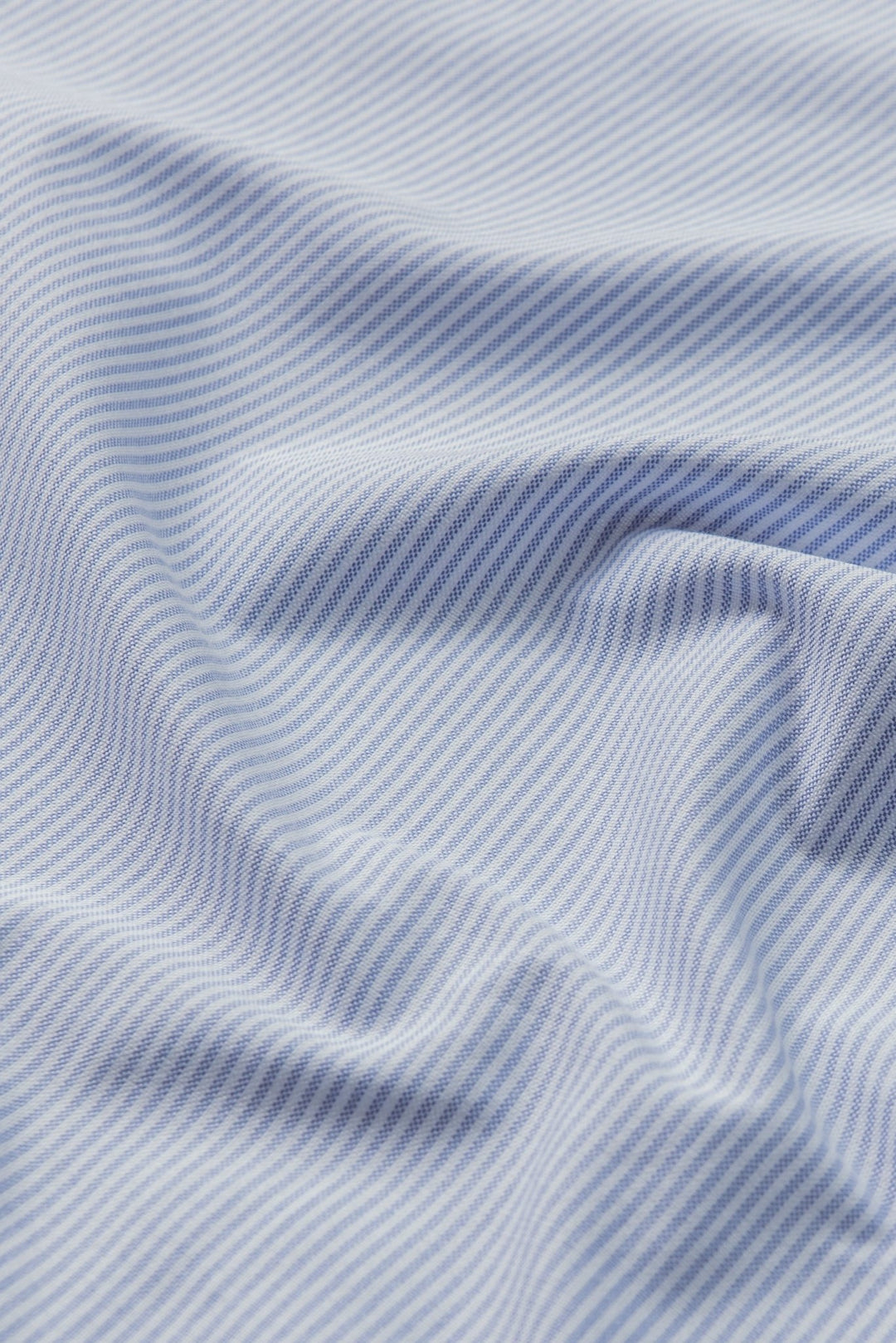 STRIPED WASHED OXFORD COTTON SLIM FIT SHIRT - Roban