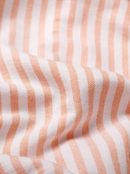 STRIPED WASHED OXFORD REGULAR FIT SHIRT - Roban