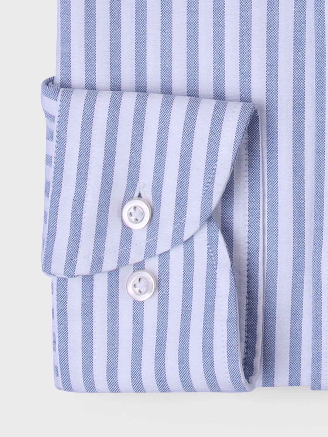 STRIPED WASHED OXFORD REGULAR FIT SHIRT - Roban