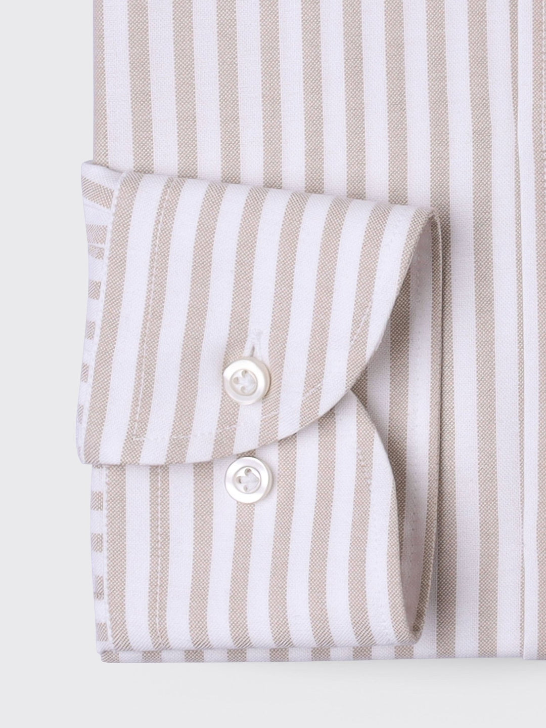 STRIPED WASHED OXFORD REGULAR FIT SHIRT - Roban