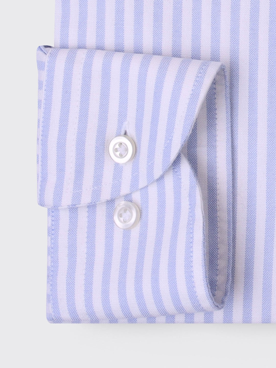 STRIPED WASHED OXFORD REGULAR FIT SHIRT - Roban