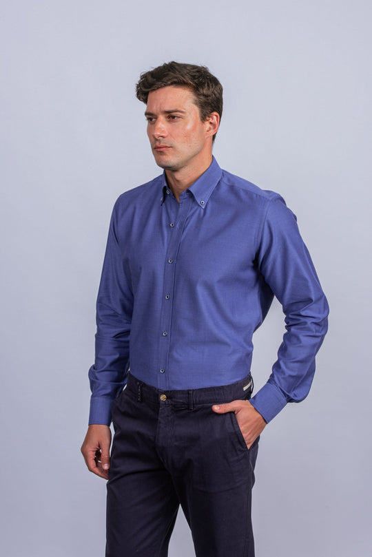 Textured Cotton Regular Fit - Roban