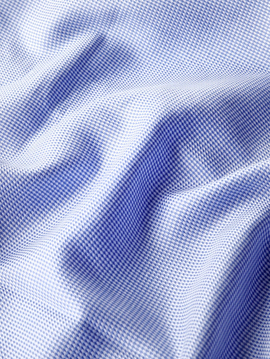 Textured Cotton Regular Fit Cufflink Shirt - Roban