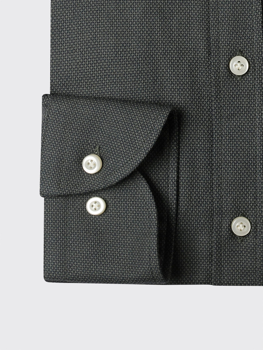 TEXTURED COTTON REGULAR FIT SHIRT - Roban