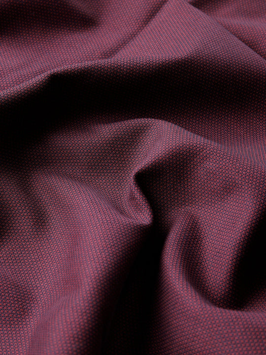 TEXTURED COTTON REGULAR FIT SHIRT - Roban