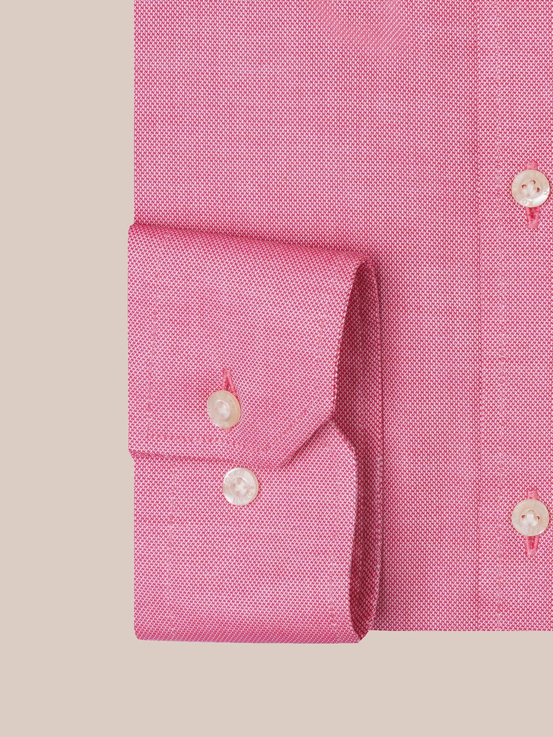 TEXTURED OXFORD SLIM FIT COTTON SHIRT - Roban