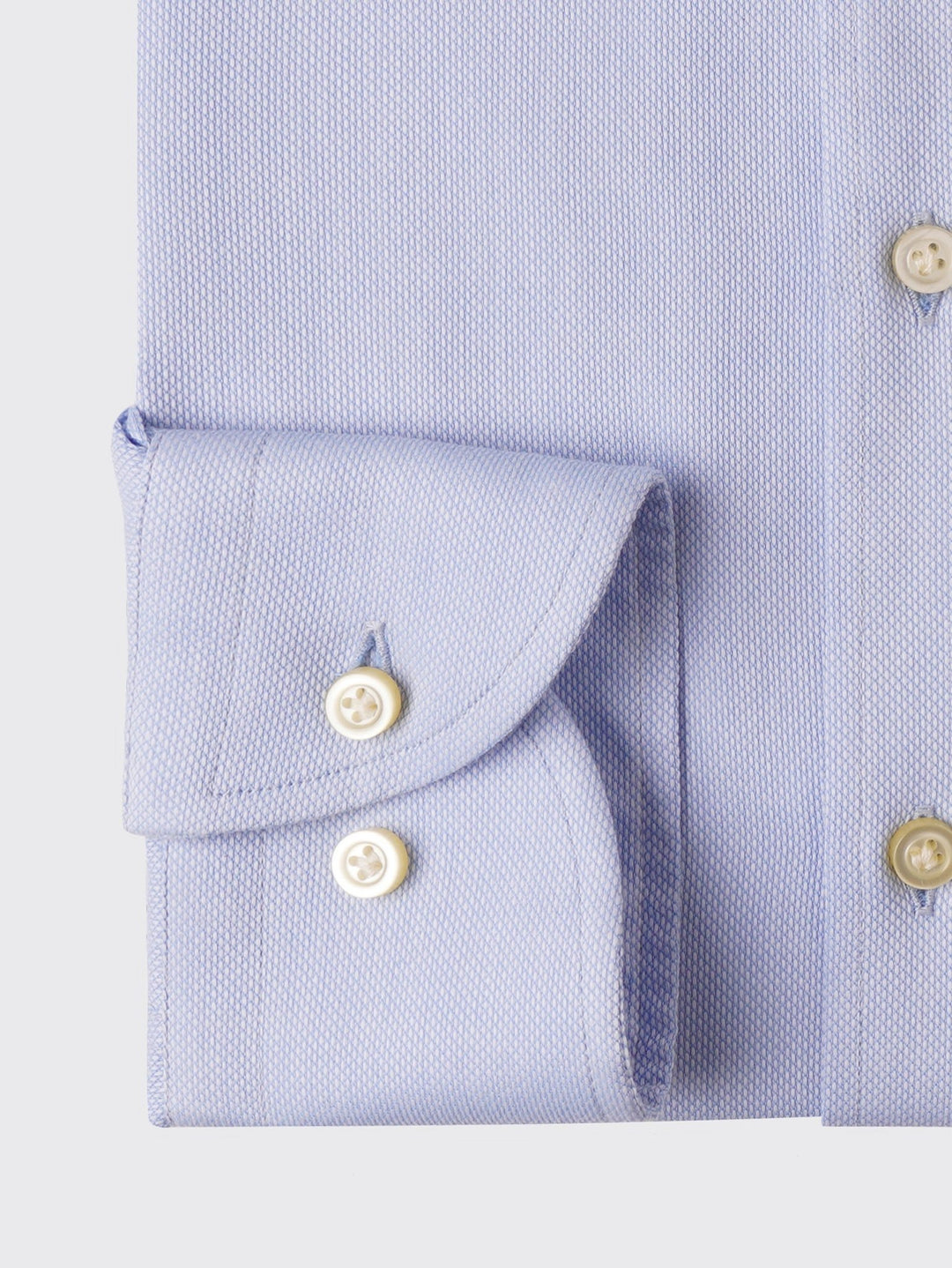 TEXTURED REGULAR FIT COTTON SHIRT - Roban