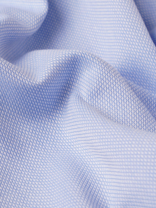 TEXTURED REGULAR FIT COTTON SHIRT - Roban