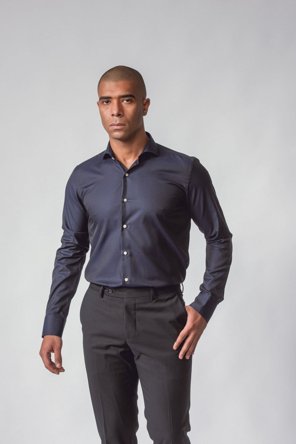 TEXTURED ROYAL OXFORD REGULAR FIT SHIRT - Roban