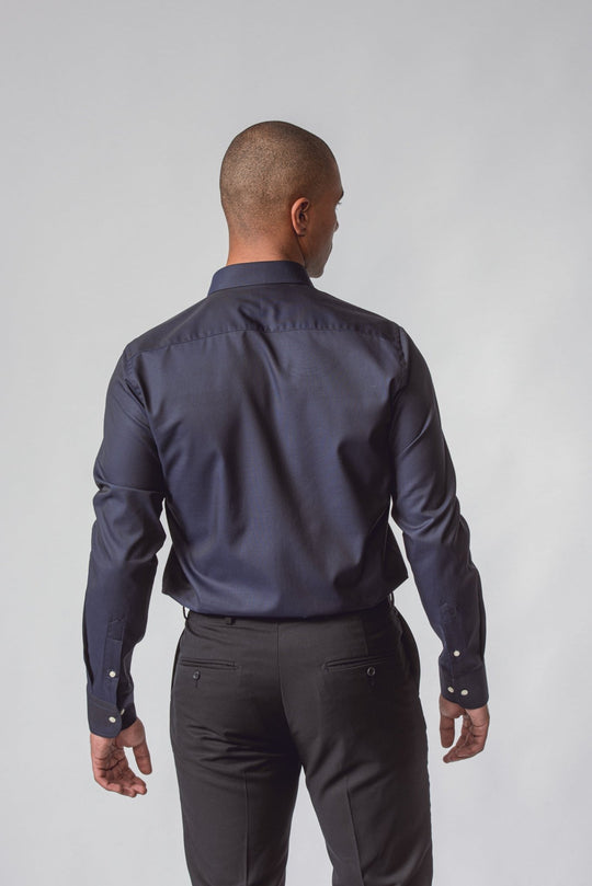 TEXTURED ROYAL OXFORD REGULAR FIT SHIRT - Roban