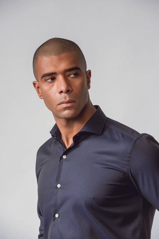 TEXTURED ROYAL OXFORD REGULAR FIT SHIRT - Roban