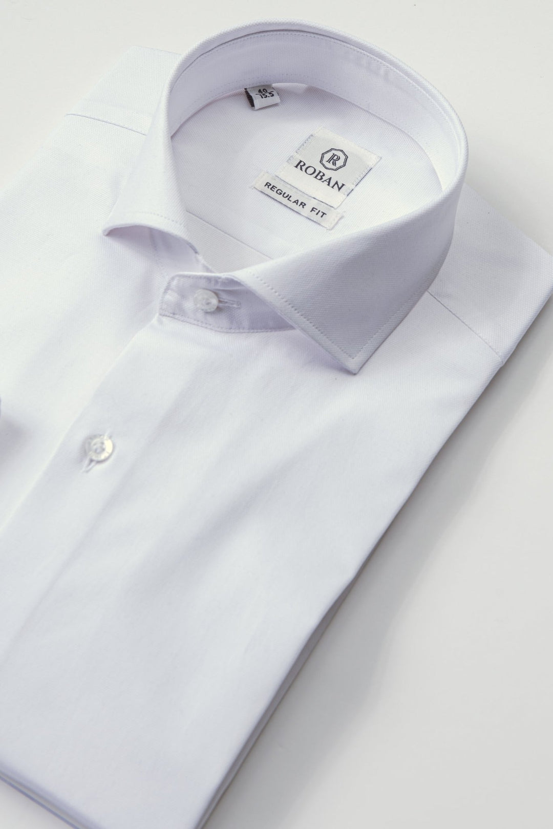 TEXTURED ROYAL OXFORD REGULAR FIT SHIRT - Roban