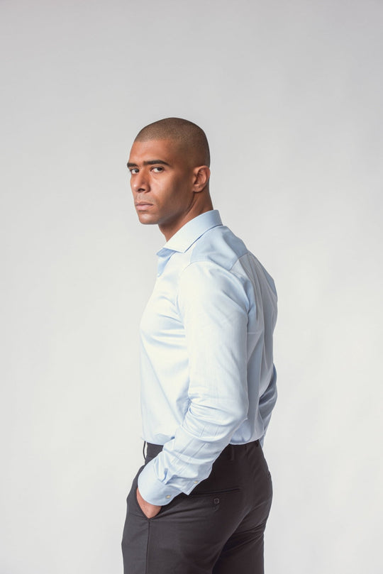 TEXTURED ROYAL OXFORD REGULAR FIT SHIRT - Roban