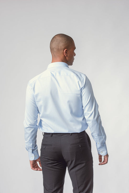 TEXTURED ROYAL OXFORD REGULAR FIT SHIRT - Roban
