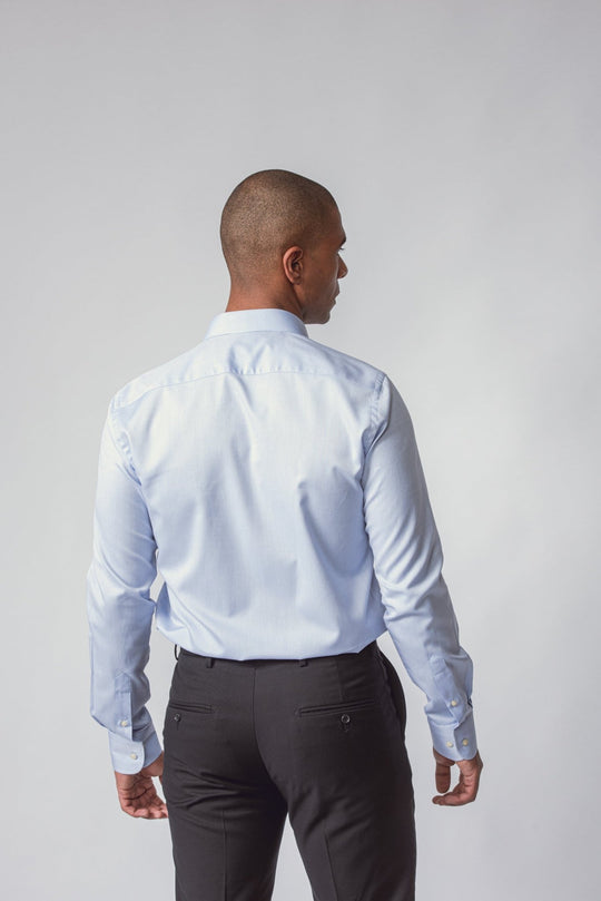 TEXTURED ROYAL OXFORD REGULAR FIT SHIRT - Roban