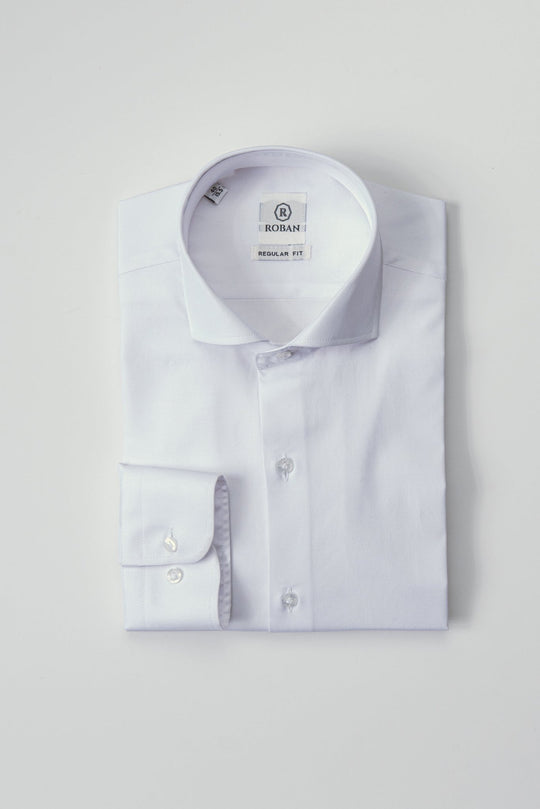 TEXTURED ROYAL OXFORD REGULAR FIT SHIRT - Roban