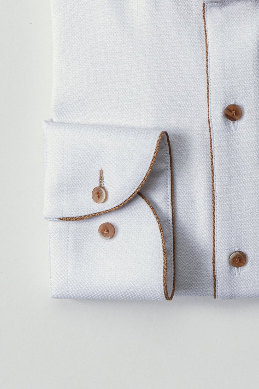 TEXTURED SLIM FIT SATIN SHIRT - Roban